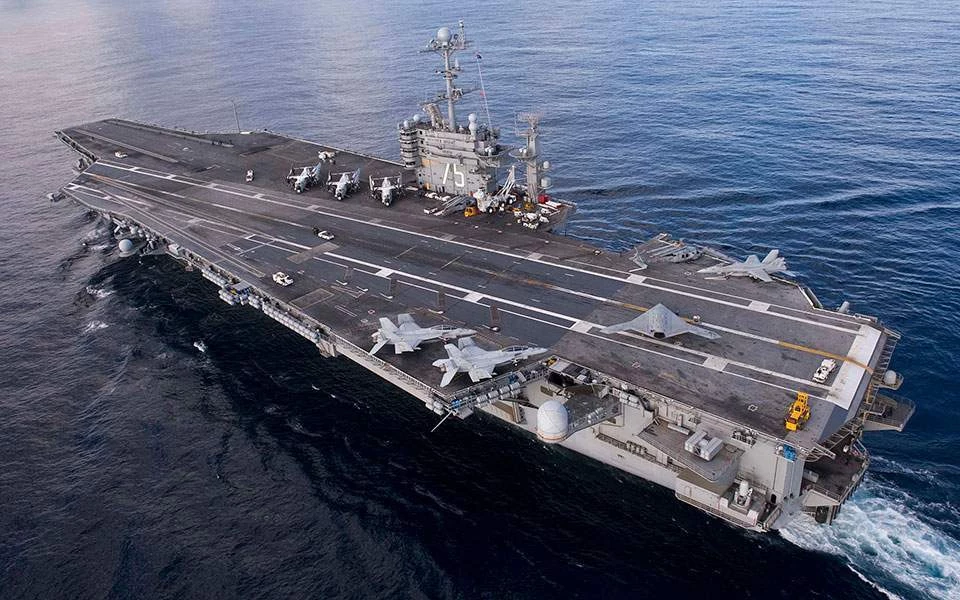 Απέπλευσε από τη Σούδα το αεροπλανοφόρο USS Harry Truman – Συνεχίζει την αποστολή του στην Ανατολική Μεσόγειο (Βίντεο)